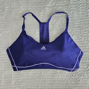 Adidas Women's Vibrant Purple Sports Bra
